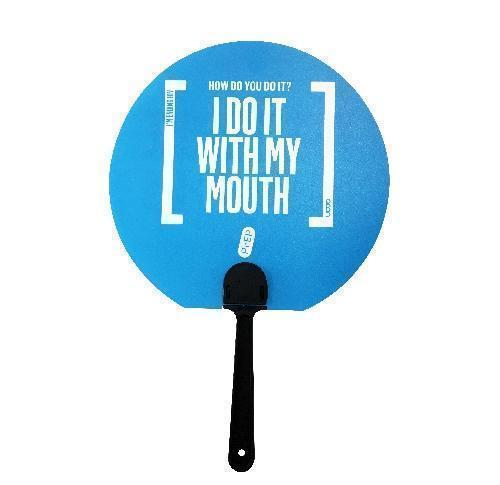 Digitally Printed Bespoke Shape Flat Paddle Fans